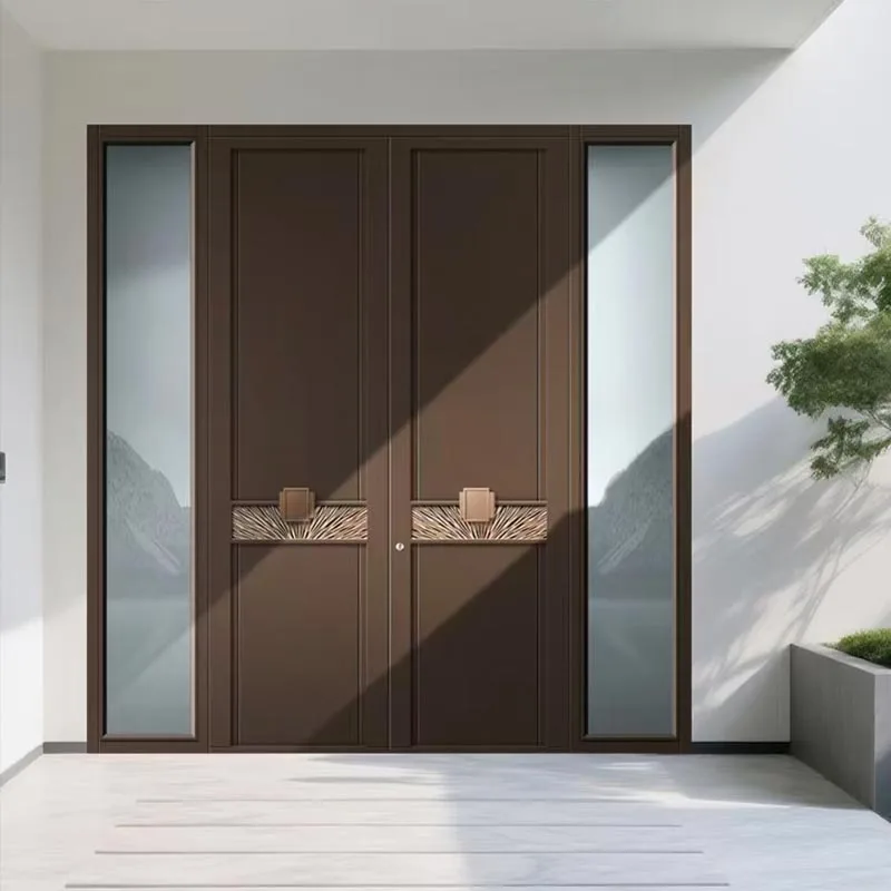 Courtyard Entrance Pivot Door
